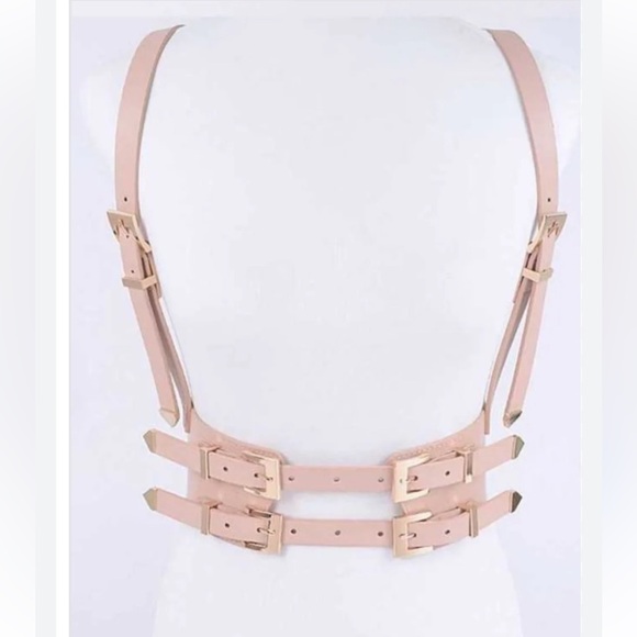 REVOLVE Accessories - Pastel goth pink underbust corset belt harnesss S-XL whimsigoth boho